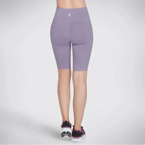 Skechers GO WALK HW 10 Inch Purple Bike Short - Picture 2 of 12